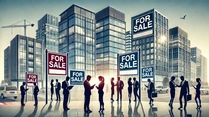 Les externalisations immobilières des entreprises ont totalisé 18,4 milliards d’euros en 2023 (EMEA) - © Générée par IA