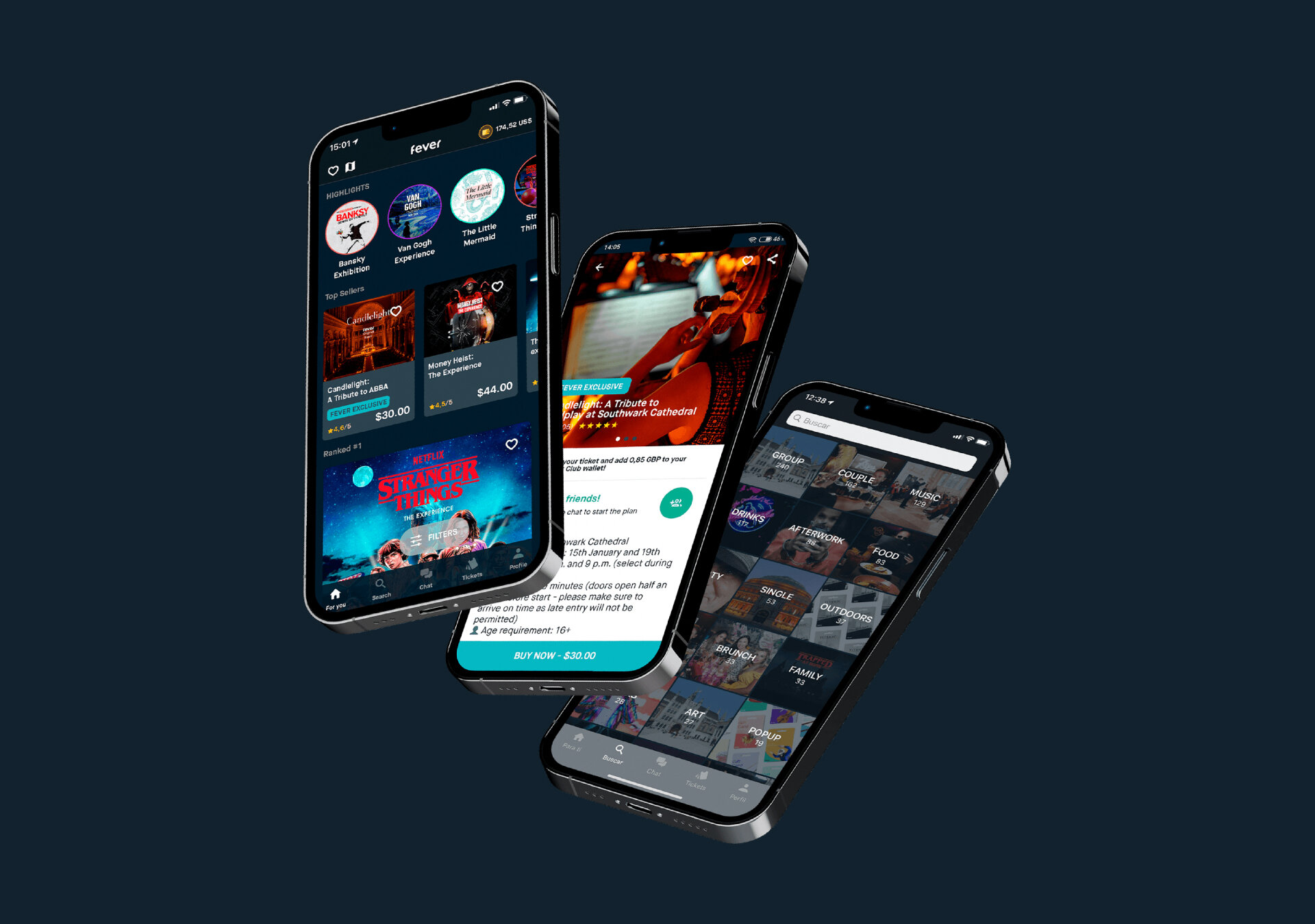 L’appli Fever, première brique d’un écosystème 360° - © Fever