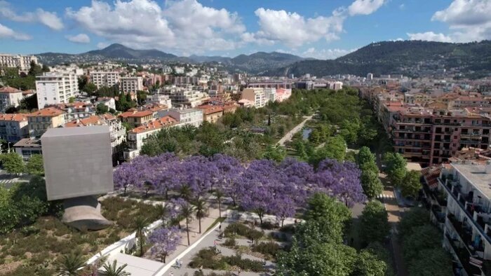 L’extension de la promenade du Paillon nécessite la démolition du TNN et de l’Acropolis - © Métropole Nice Côte d’Azur