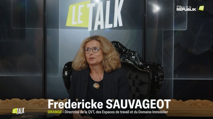 Frédéricke Sauvageot, directrice de la QVT, du Domaine Immobilier et des Espaces de travail d’Orange - © D.R.