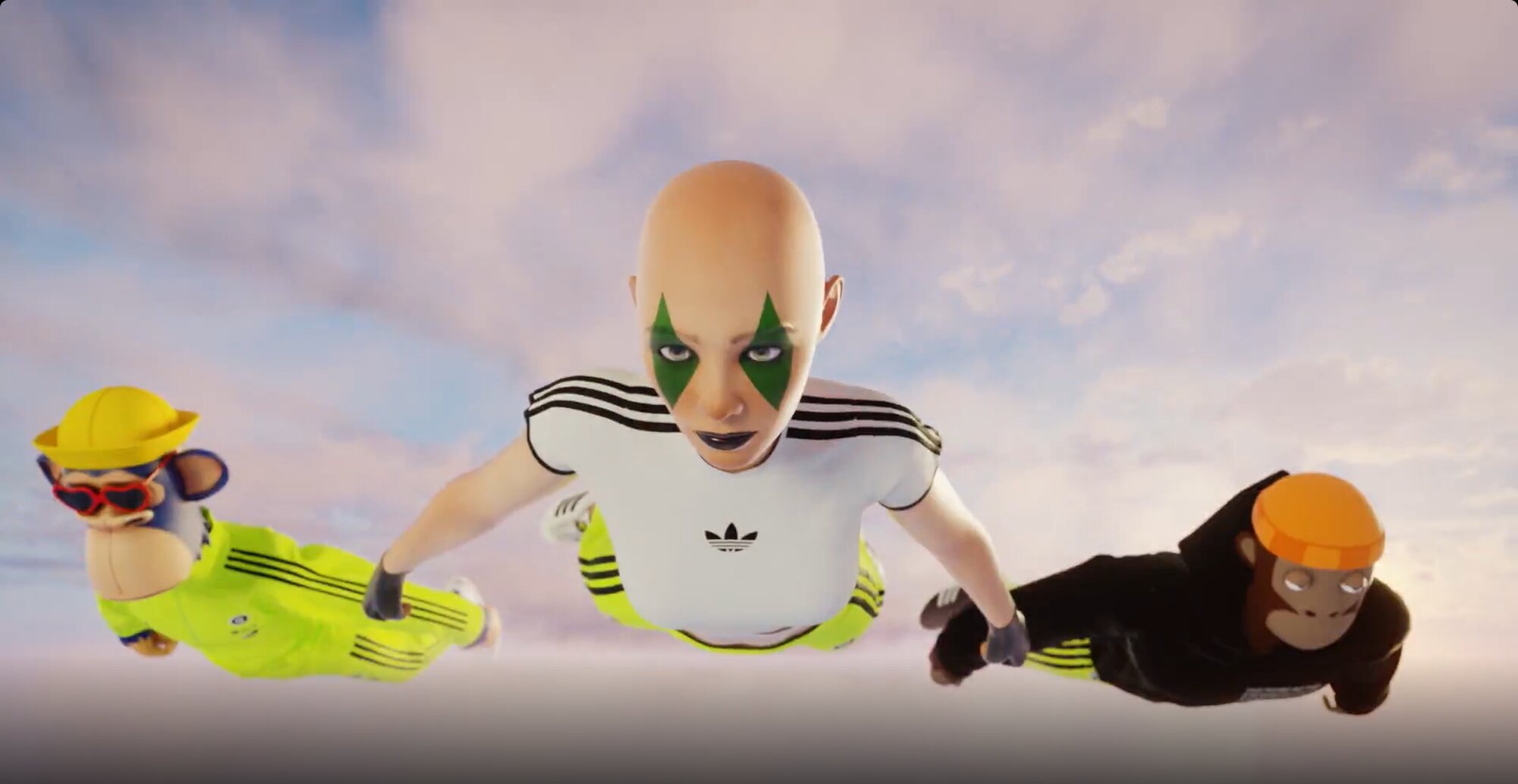 Adidas s’est associé avec Bored Ape Yacht Club pour la création de NFT. - © Adidas