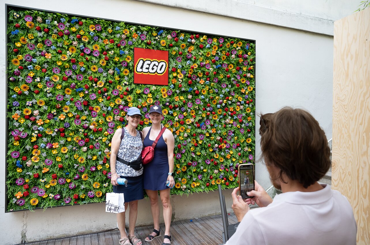 LEGO au Pavillon du Danemark pendant les JOP - © LEGO