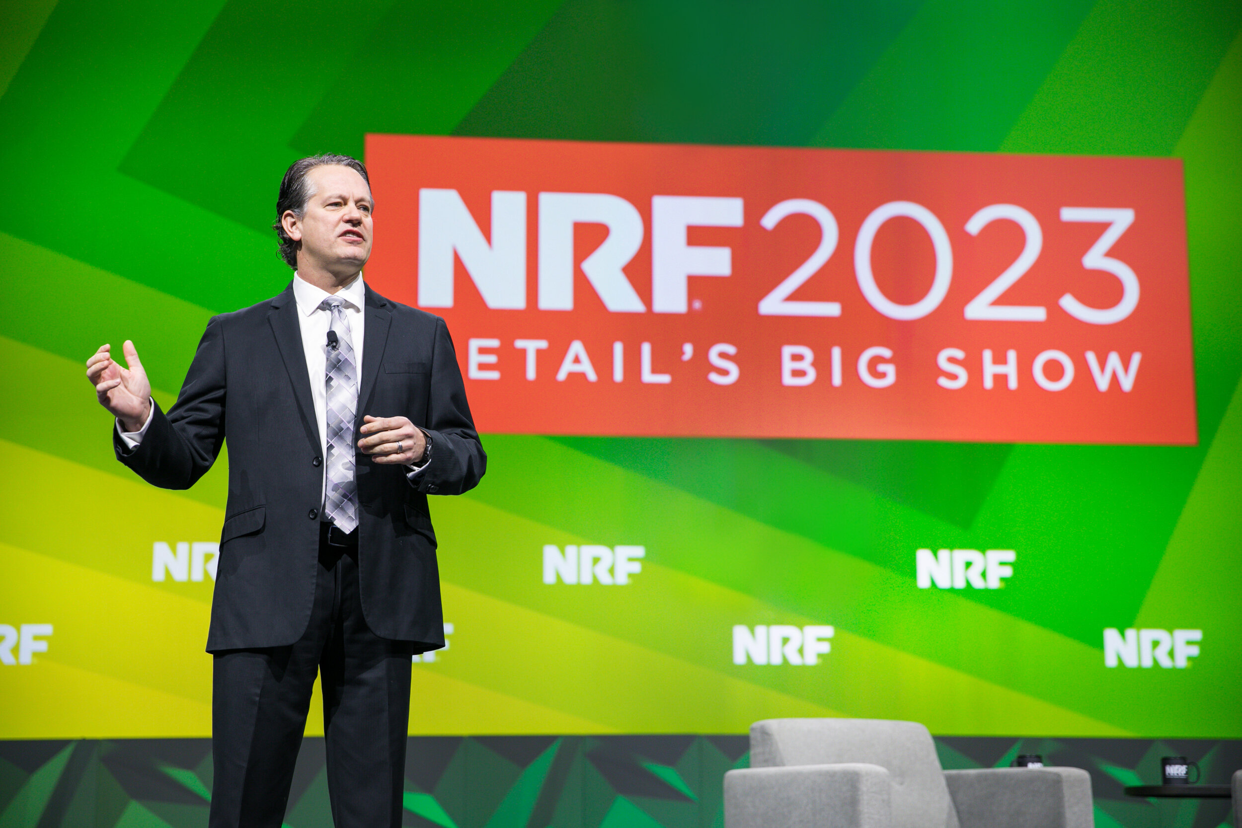 John Furner, Président et CEO de Walmart US et président du conseil d’administration de la NRF. - © Jason Dixson